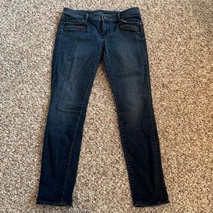 Loft Front Zipper Jeans
